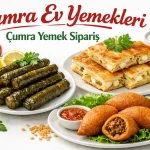 Çumra’da ev yapımı, doğal ve katkısız yemekleri ayağınıza kadar getiriyoruz. Hem de gerçekten “anne yemeği” tadında!