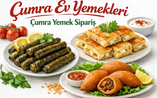 Çumra’da ev yapımı, doğal ve katkısız yemekleri ayağınıza kadar getiriyoruz. Hem de gerçekten “anne yemeği” tadında!